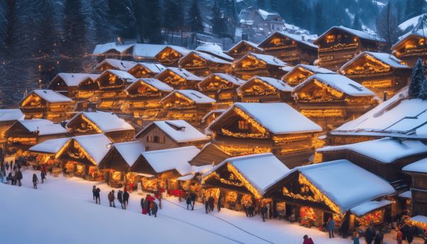 Des marchés de Noël lumineux en Haute-Savoie à ne pas manquer