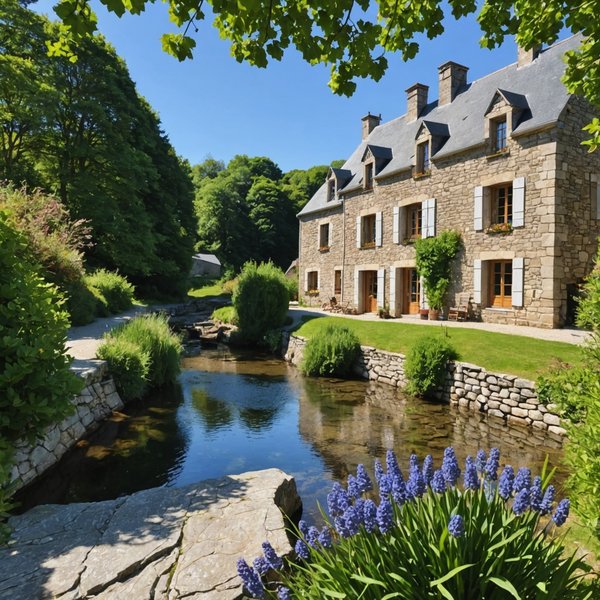 Où trouver une maison de vacances en Bretagne avec des ateliers de cuisine et des randonnées en montagne?